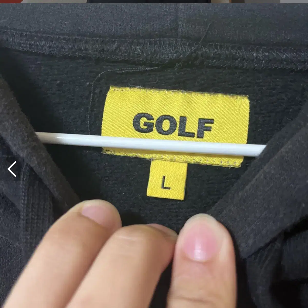 golfwang 골프왕 후드 블랙