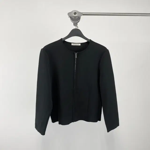 빈티지 DESIGNWORKS 크롭 슬리브 니트집업