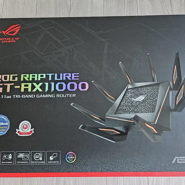 아수스 공유기 ASUS GT-AX11000 판매