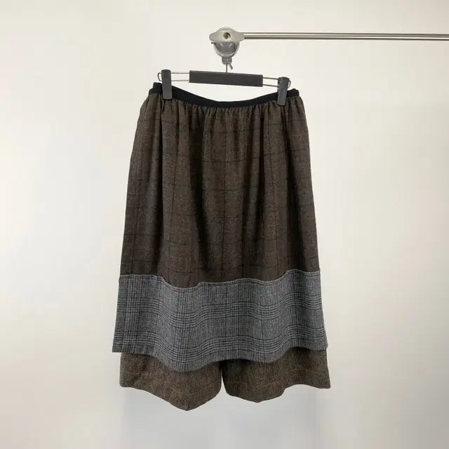 빈티지 tricot comme des garcons 레이어드 랩 울팬츠