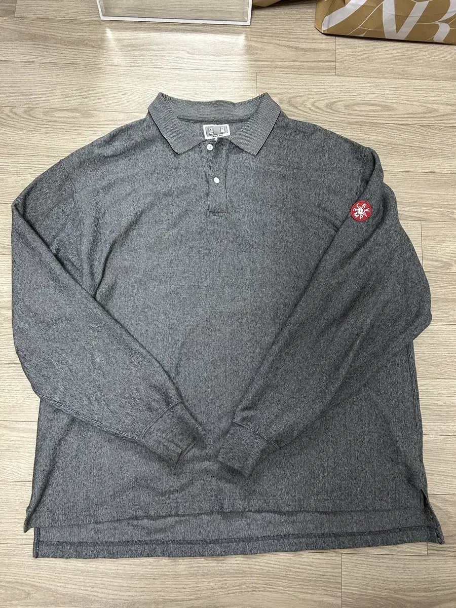 Cav Empt 카브엠트 카라 긴팔 슬리브 XL