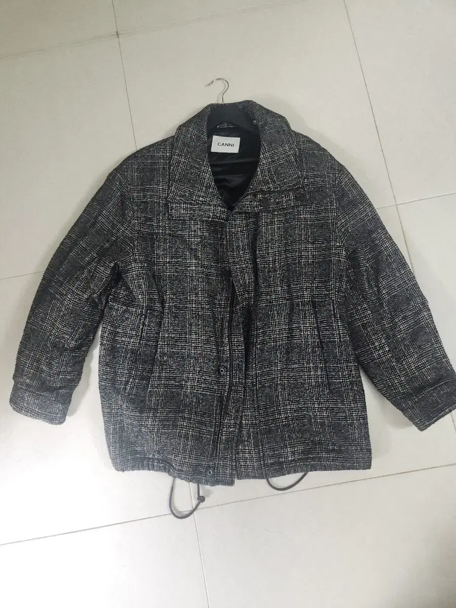 Kani Wool Glencheck Tanker Jacket 50