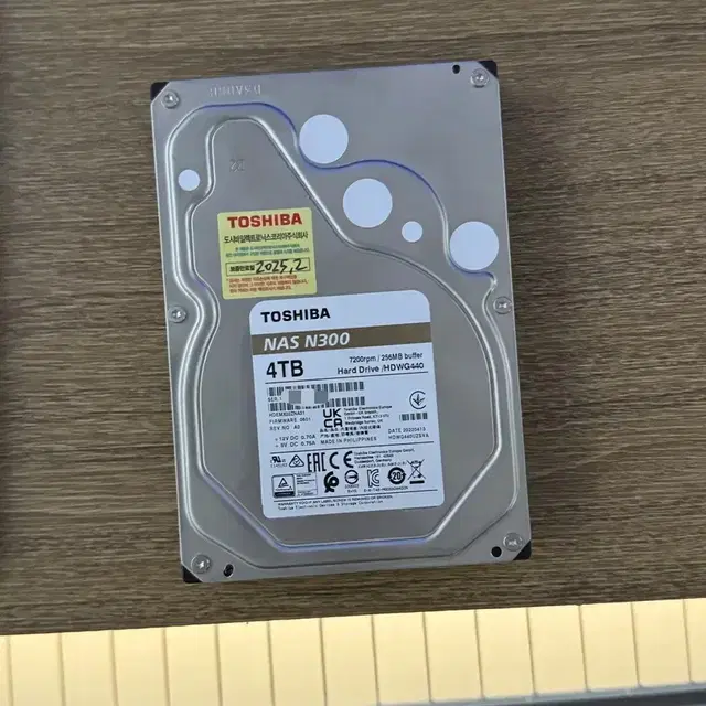 도시바 NAS HDD 4T