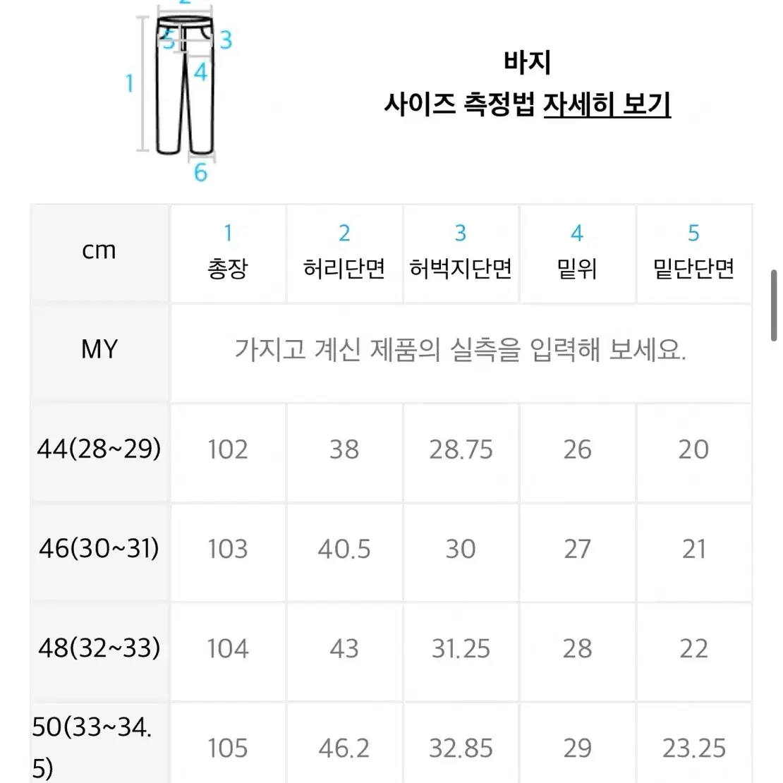 페이탈리즘 청바지