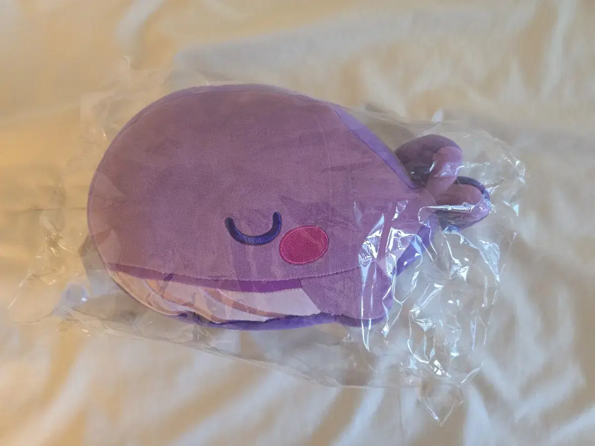 BTS Titan Whale Cushion doll unsealed