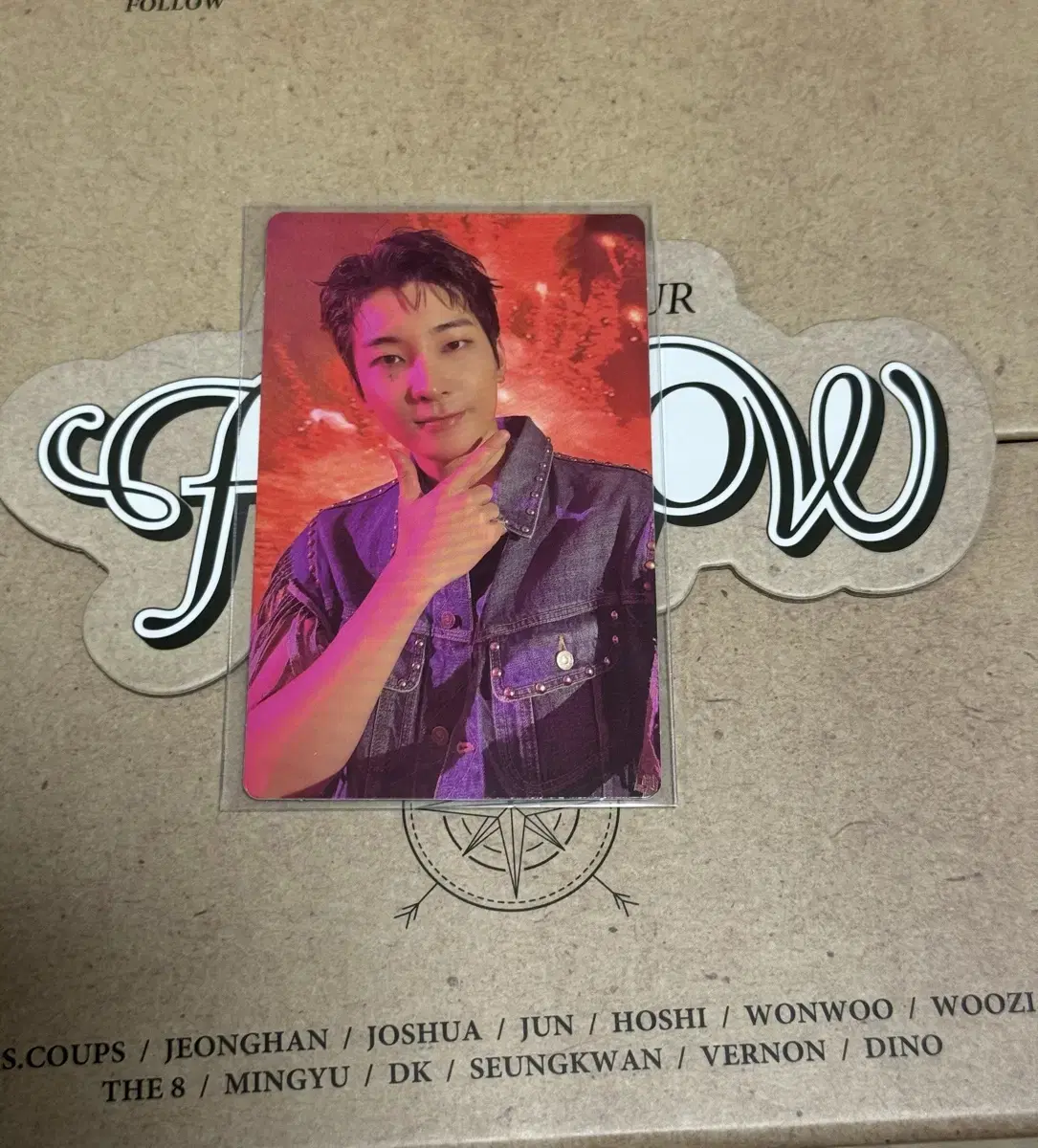 Seventeen wonwoo God of Music powerstation ld WTS