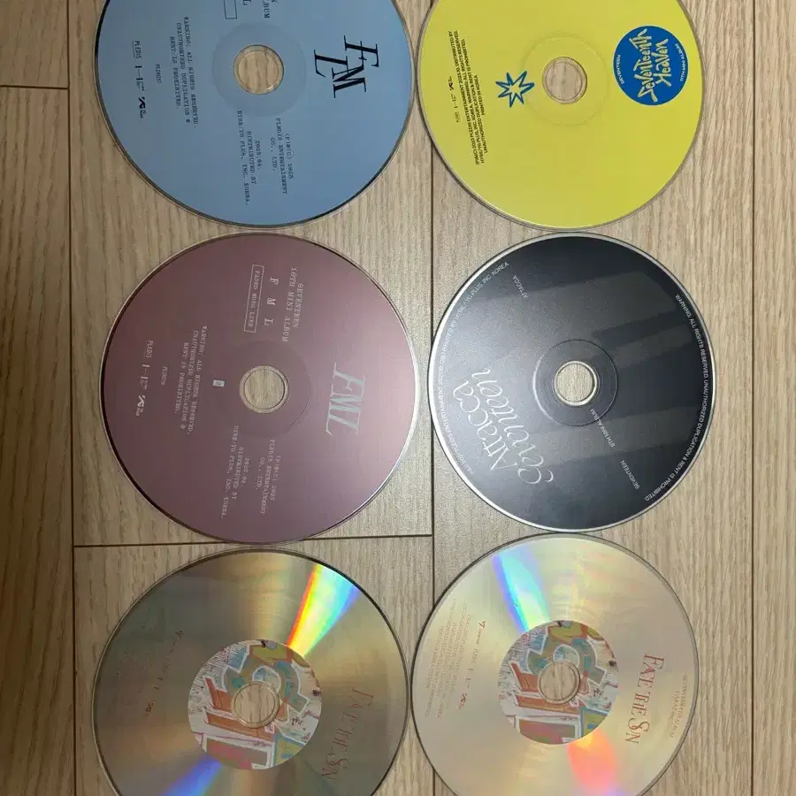 세븐틴 cd 6개 일괄