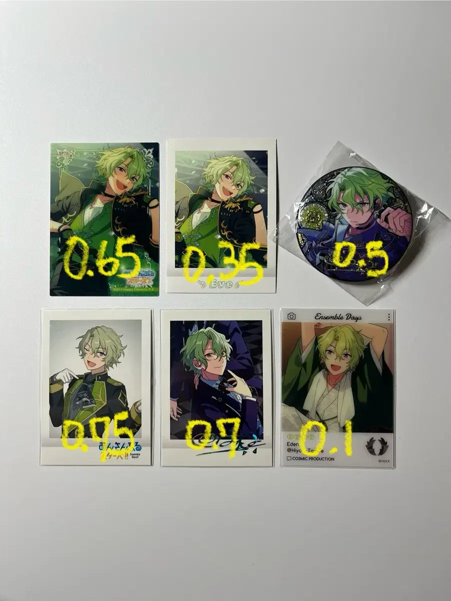 Bulk) Angsta Hiyori Rare Kekka Pasha Shiguang Badge Animate pre-order benefit WTS