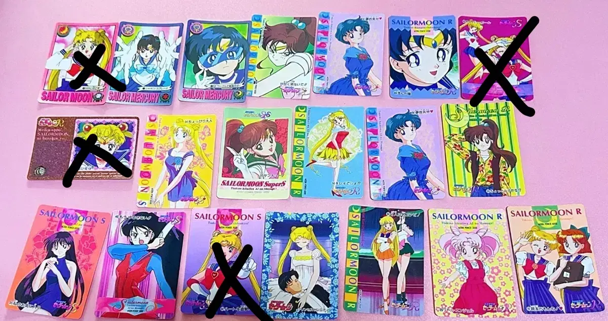 Japanese Classics Korean Classics Sailor Moon kard Anikard