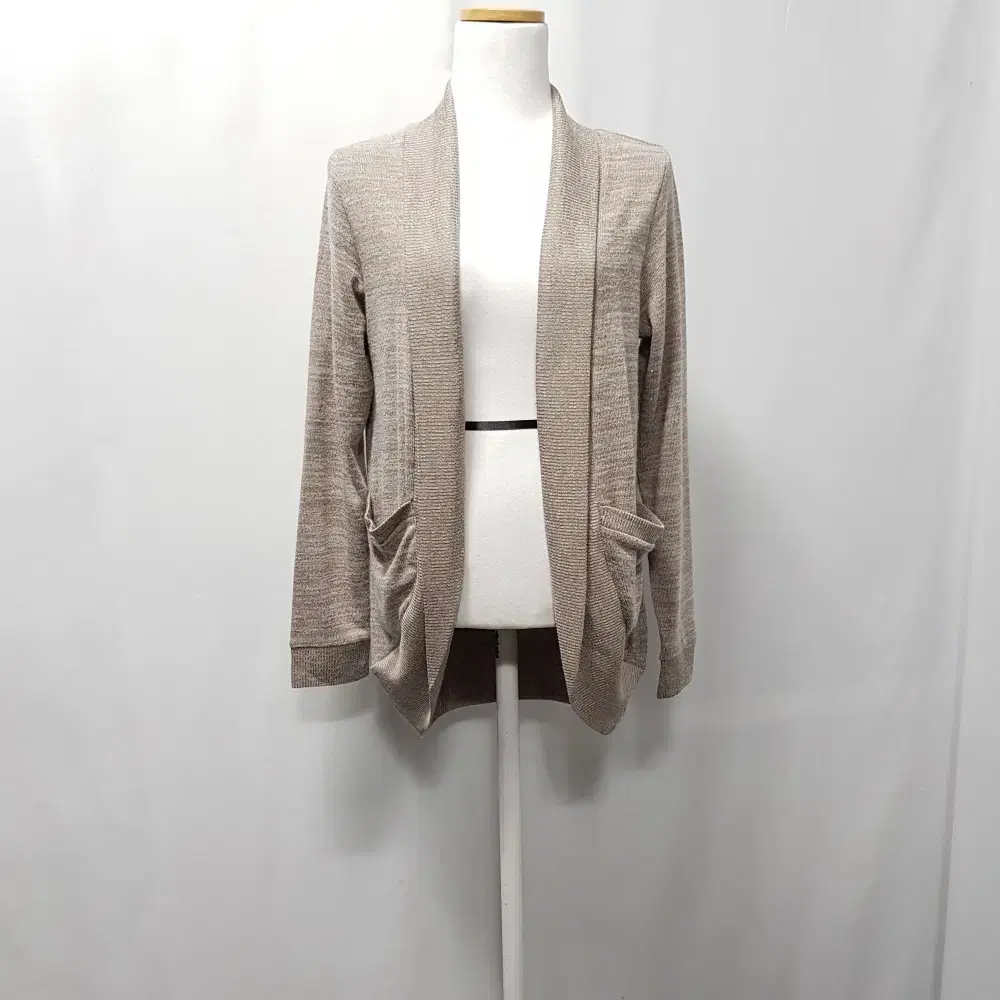 Vintage open feminine long sleeve knit cardigan WM G23