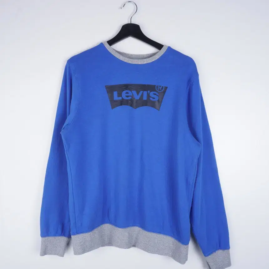 Levi's Big Logo Colorblocked Aqua Bloo Round Top VIA2217