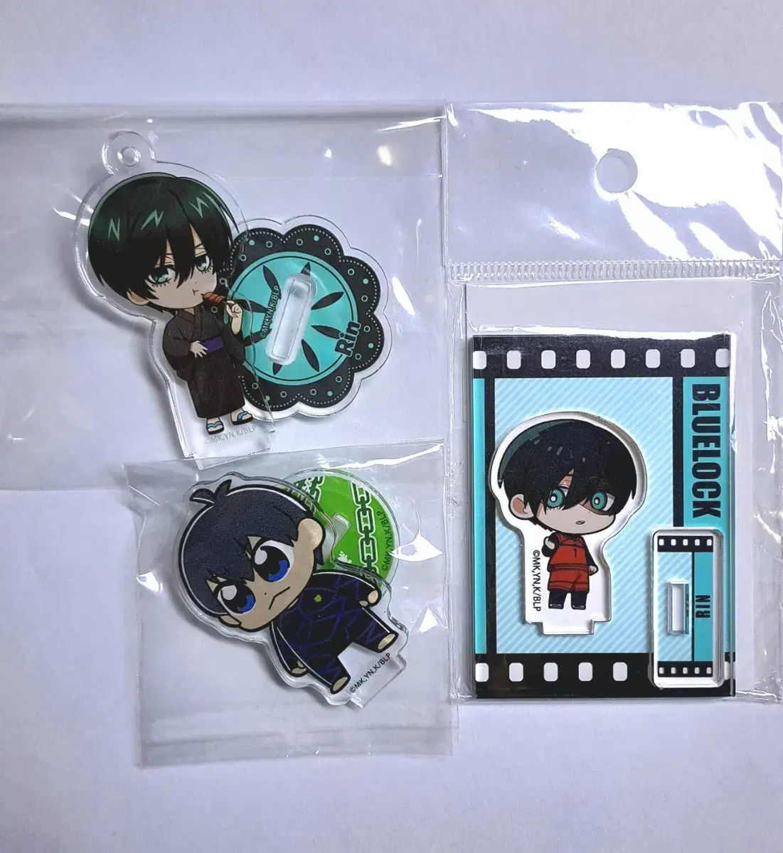 BLUELOCK Isagi Itoshirin Bukubu Puchimemo SD Mini acrylic Stand