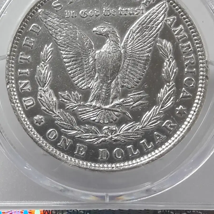 1886년 미국 모건 1달러 PCGS AU 디테일 CLEANED 은화