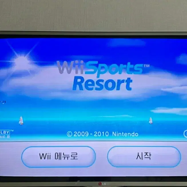 닌텐도 WII 스포츠리조트 위스포츠리조트 판매합니다