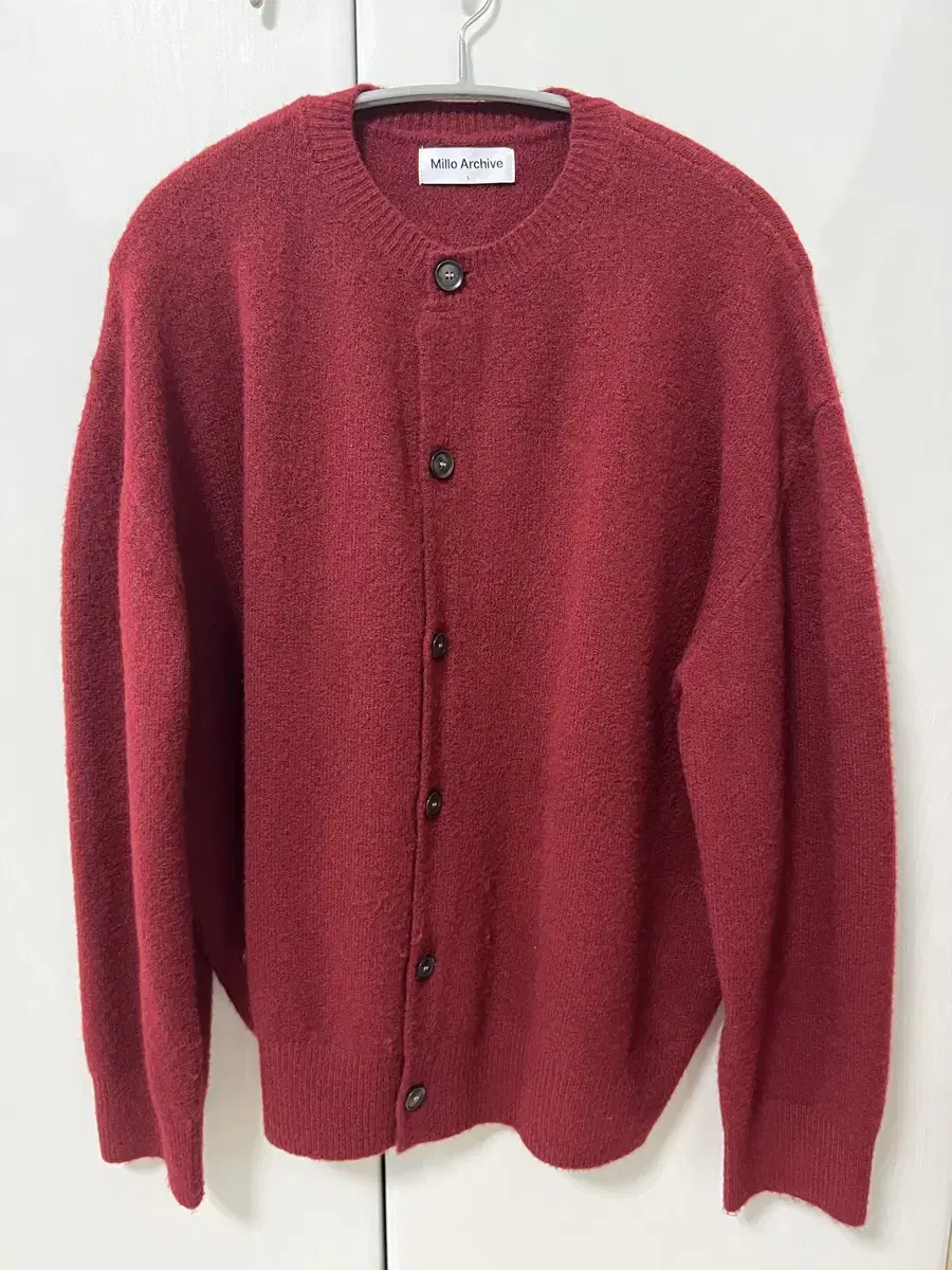 Milo Archive Cropped Move Cardigan Red L for sale