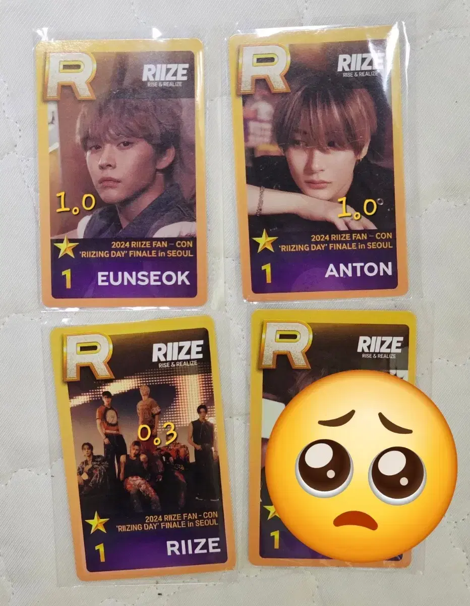 Schm riize eunseok chanyoung Group photocards