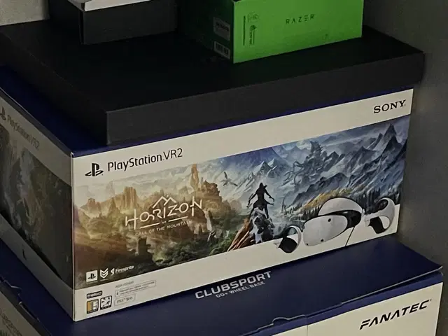 PS vr2 호라이즌 번들판 (번들 사용) + 페이스가드 풀박