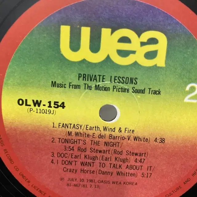 PRIVATE LESSONS LP / AA5180