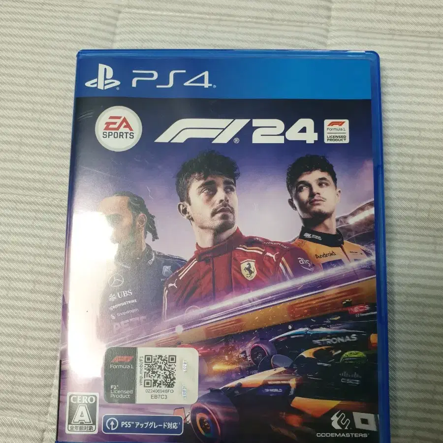 f1 24 플스4 디스크(cd) 팝니다