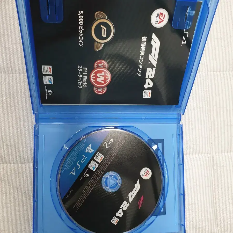 f1 24 플스4 디스크(cd) 팝니다