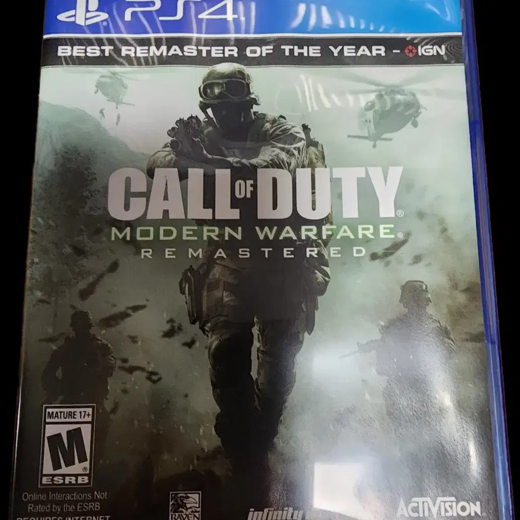 ps4 callof duty modernwarfare remastered