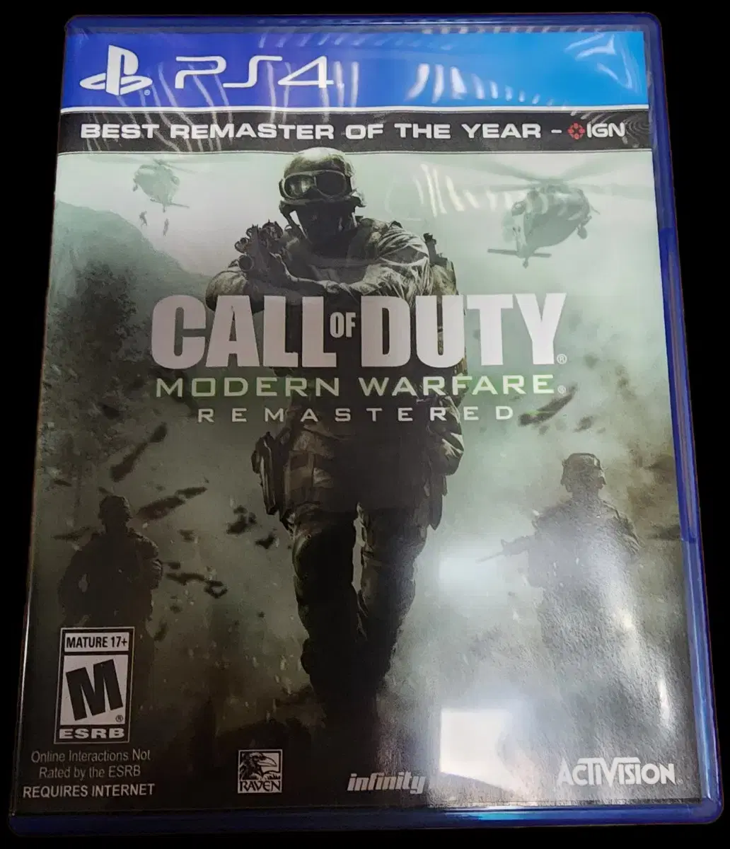 ps4 callof duty modernwarfare remastered