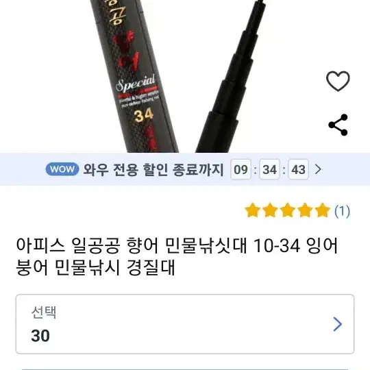 민물낚시대