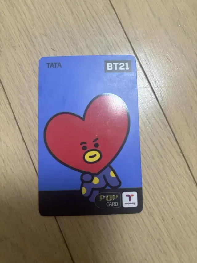 BT21 한정판 교통카드