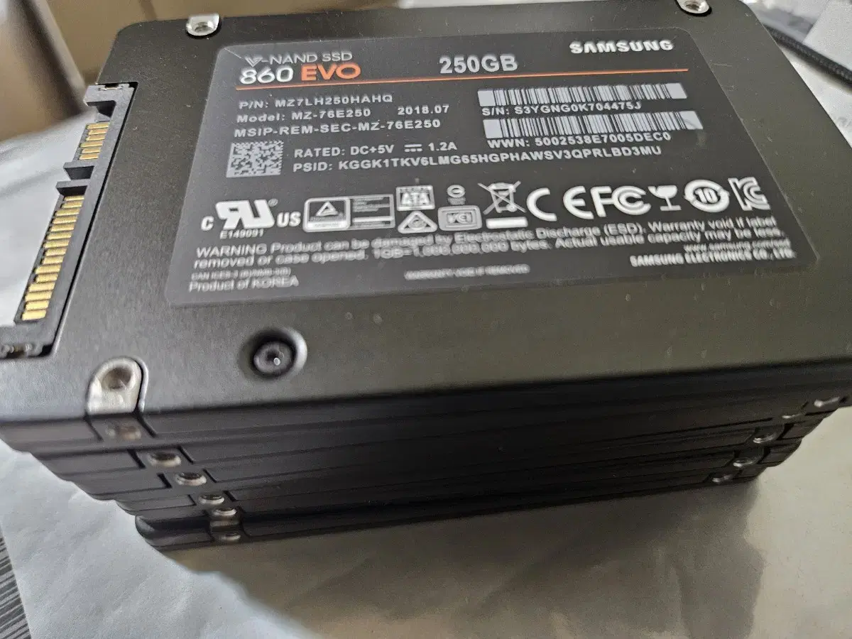 삼성 ssd 860evo 250G