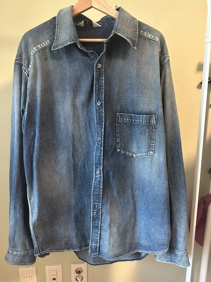 [2] Anselm 24AW Denim Shirt Indigo