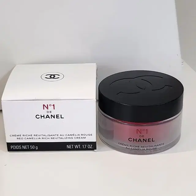 [1회 사용] 샤넬 N1 DE CHANEL 레드 까멜리아 크림 50g