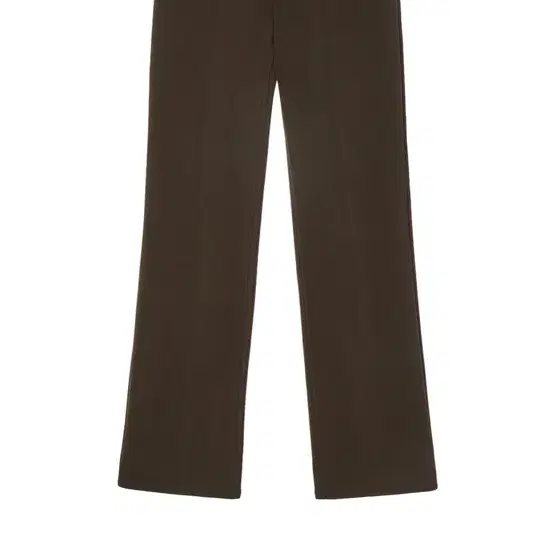 더오픈 프로덕트 슬랙스 LOGO FLAP SLACKS, BROWN