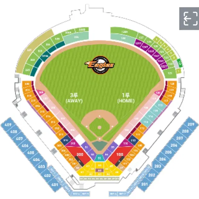 9/21 한화 vs 롯데 3루내야지정