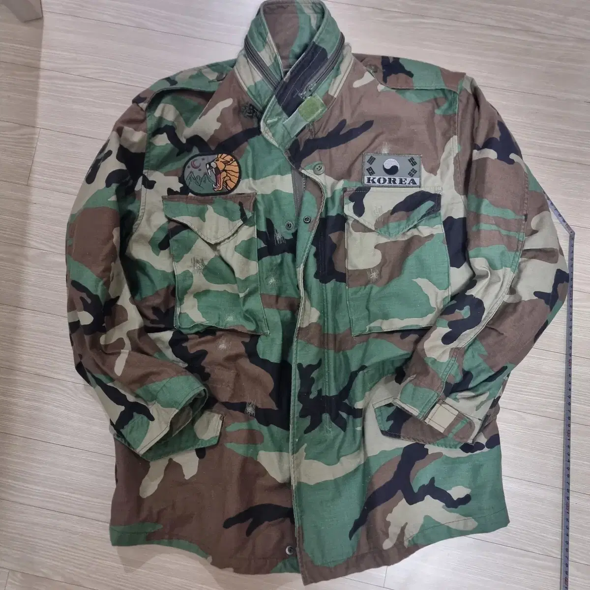 US Army Woodland M65 Field Jacket (Medium Regular)