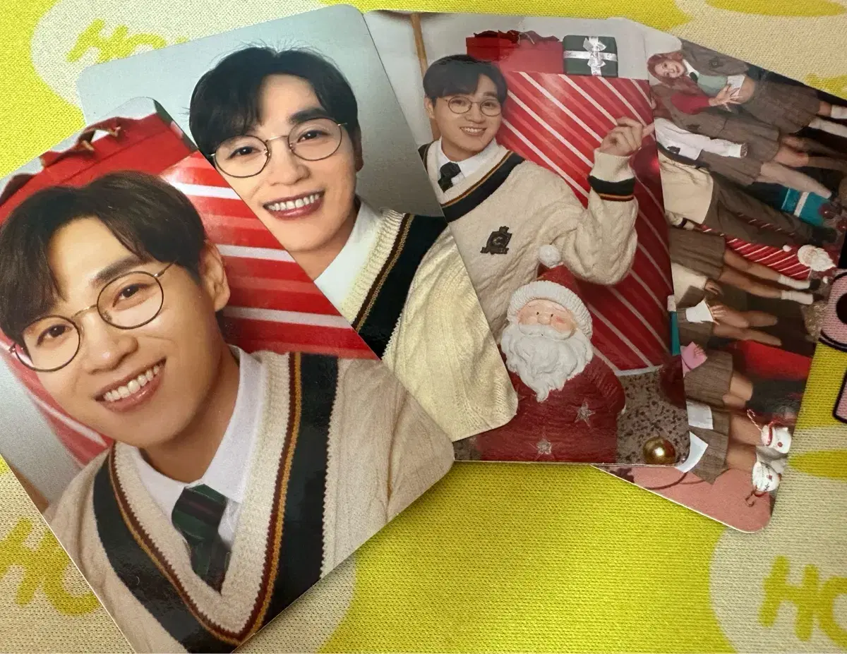 Lee Seok Hoon photocard Christmas postcard I sell them in bulk.