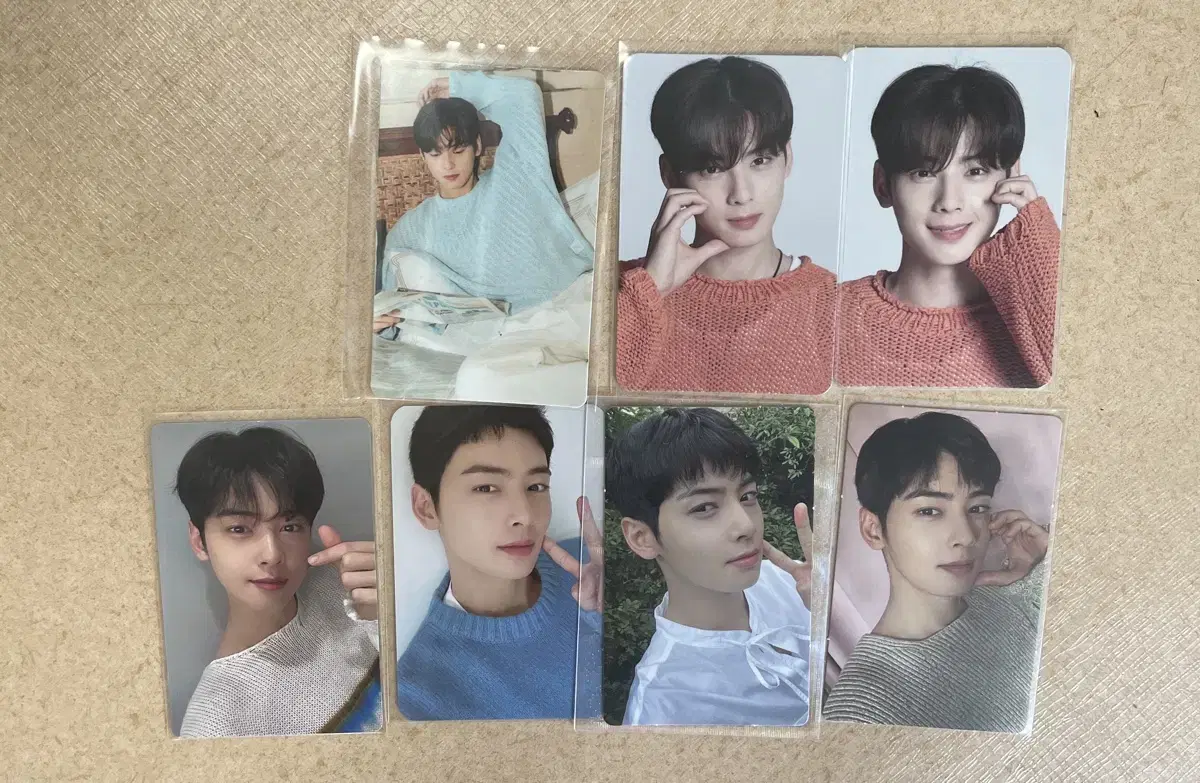 astro cha eunwoo photocard wts