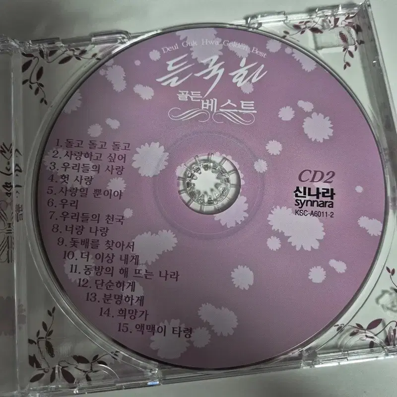 들국화 골든 베스트 앨범 2CD