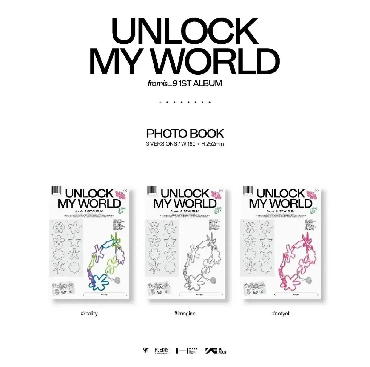 프로미스나인 Unlock My World미개봉앨범 양도