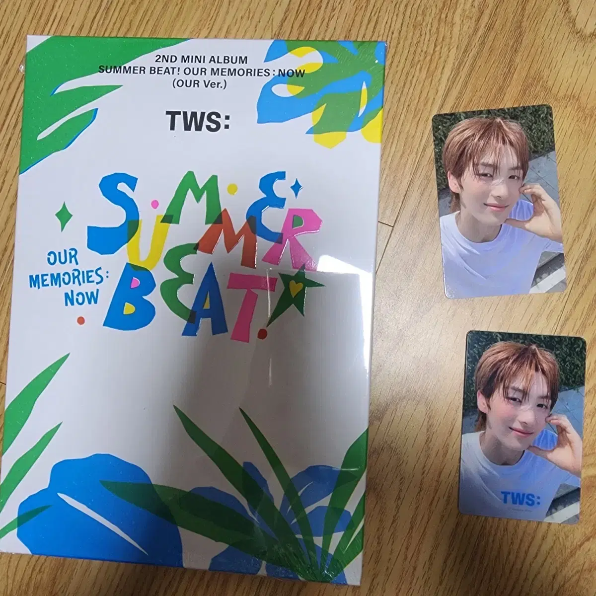 Tws 투어스 summer beat 앨범 + 영재 포카 + 영재 거울