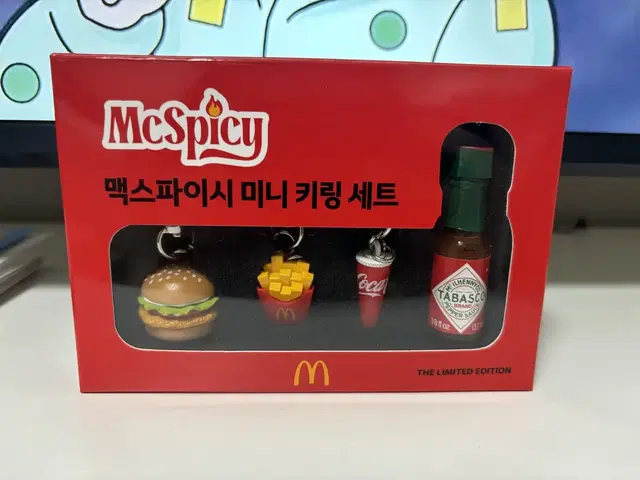 맥도날드키링, 맥스파이시 미니 키링 세트