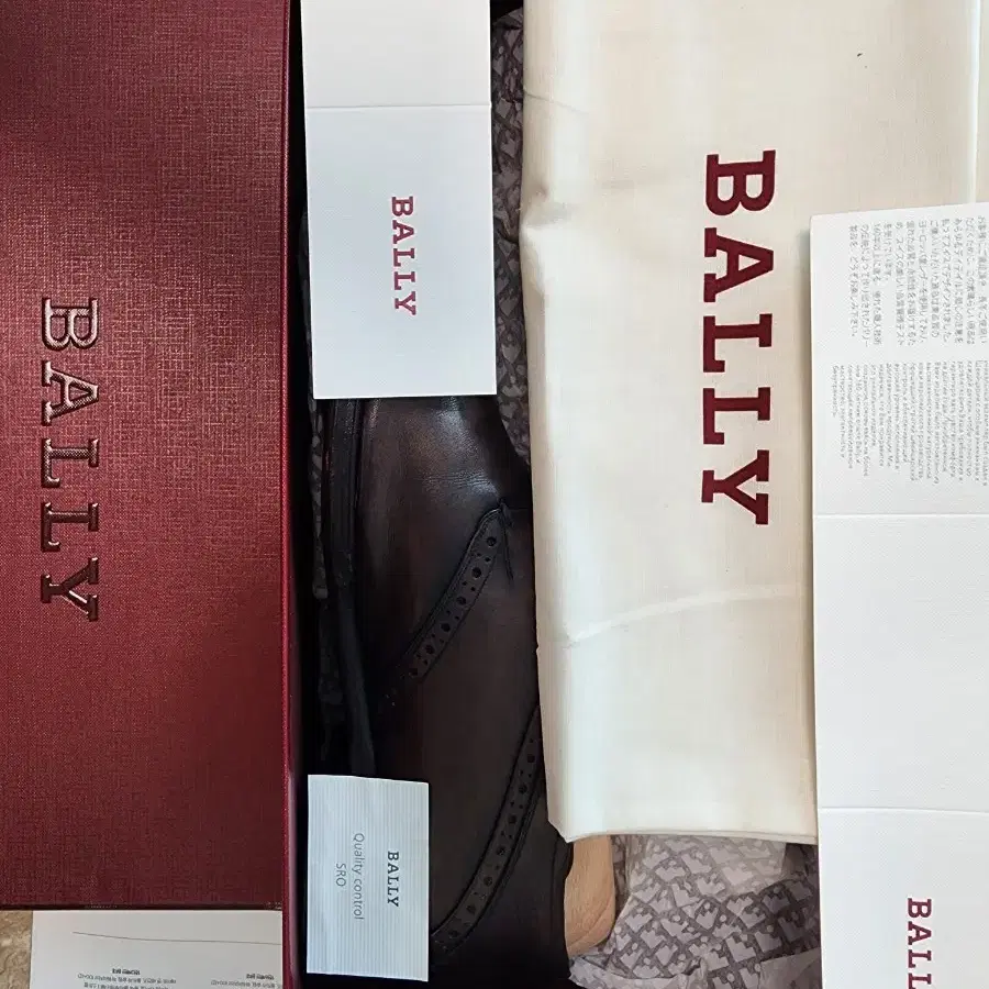 BALLY 발리 레이스업 구두 (홍창) 41.5 (265)