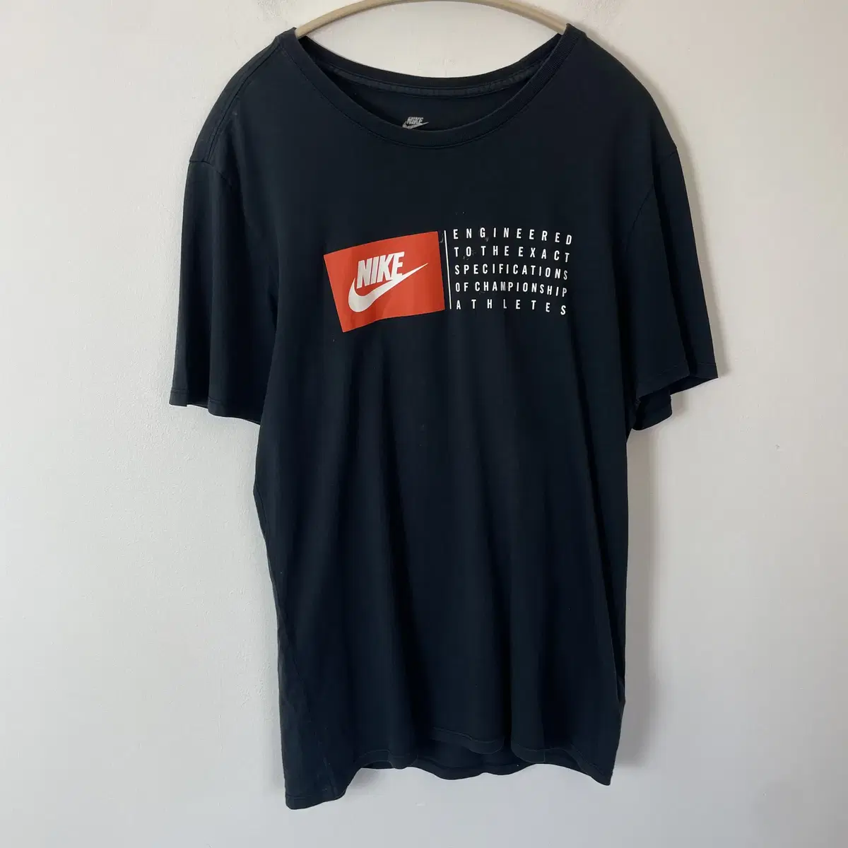 Nike Logo Printed Short Sleeve T-Shirt L