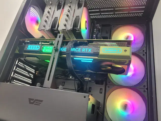 (새제품)7800X3D/4080수퍼/램32/1TB/게임풀옵 PC본체데스크