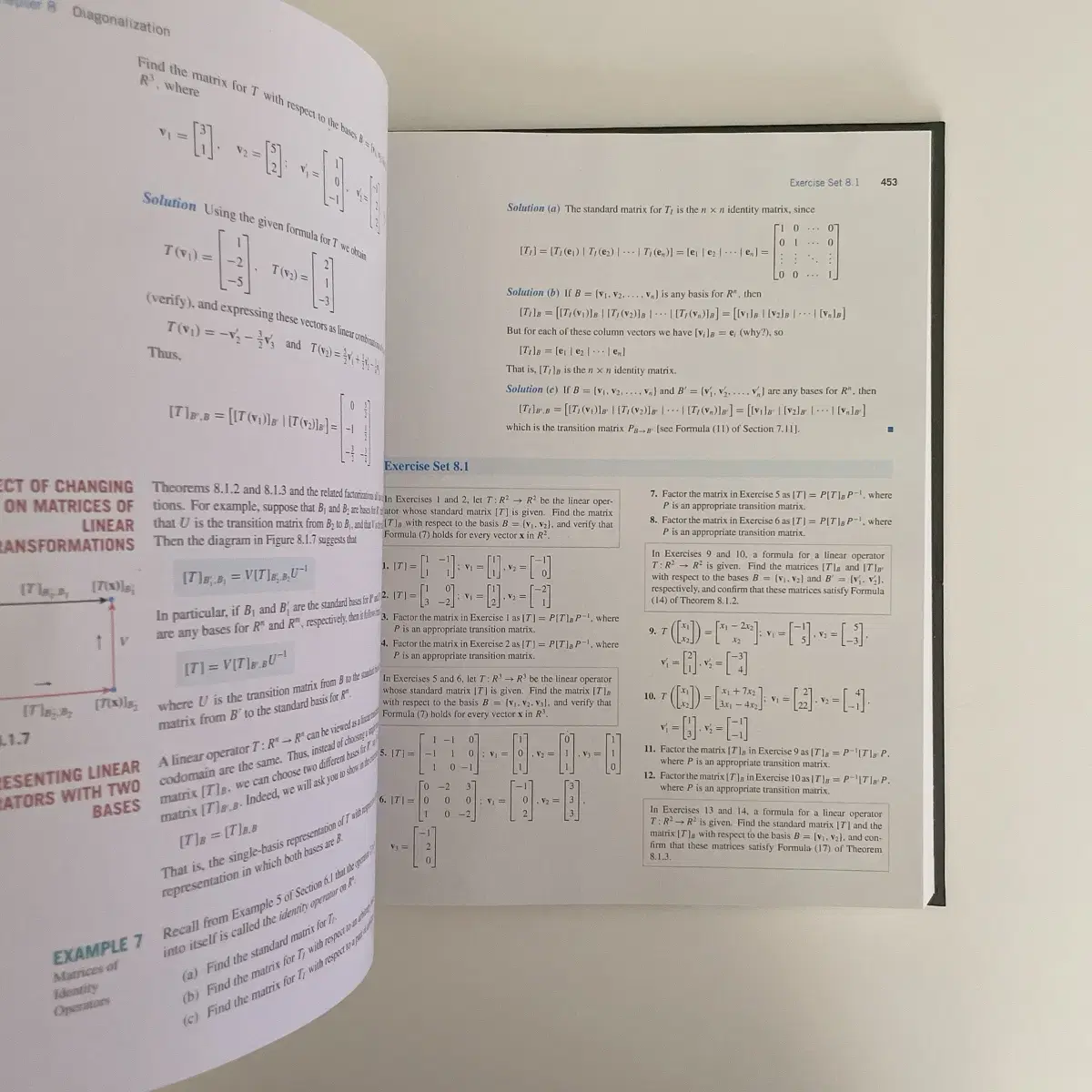 최신 선형대수 contemporary linear algebra 새책