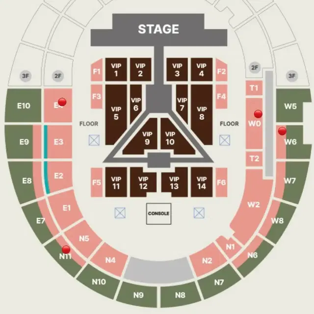 세븐틴 고양 콘서트 티켓 양도 첫콘 막콘 vip r s 2층