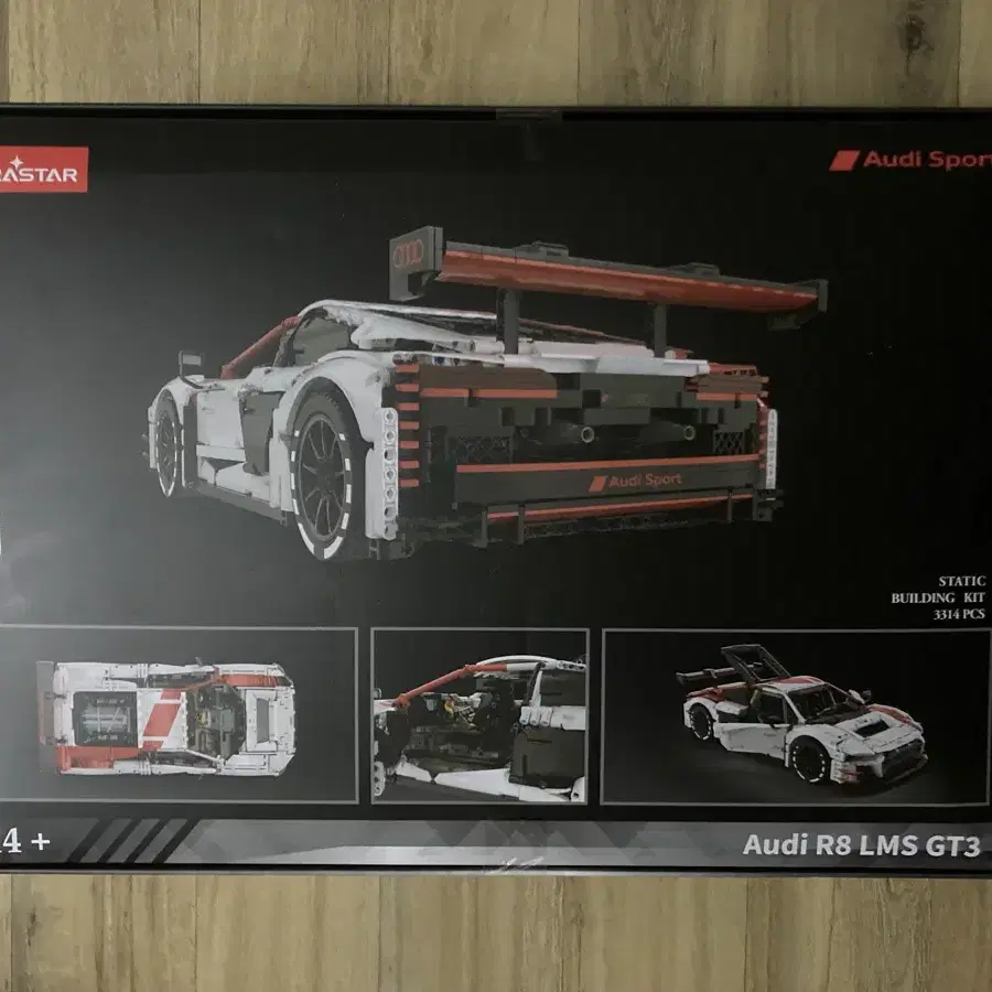 RASTAR 아우디 R8 LMS GT3 레이싱