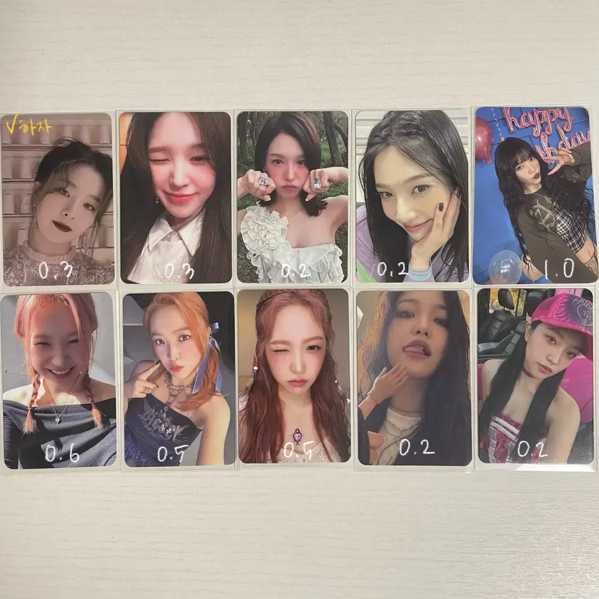 Red Velvet photocard Cosmic Chillkill Psycho Bulldogs Dey Queens SMCU tc WTS