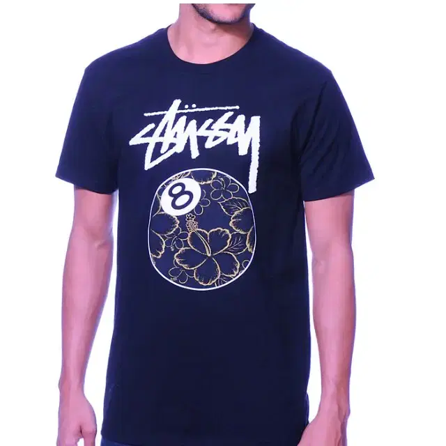 스투시 Stussy Gold Flake 8 Ball T-Shirt