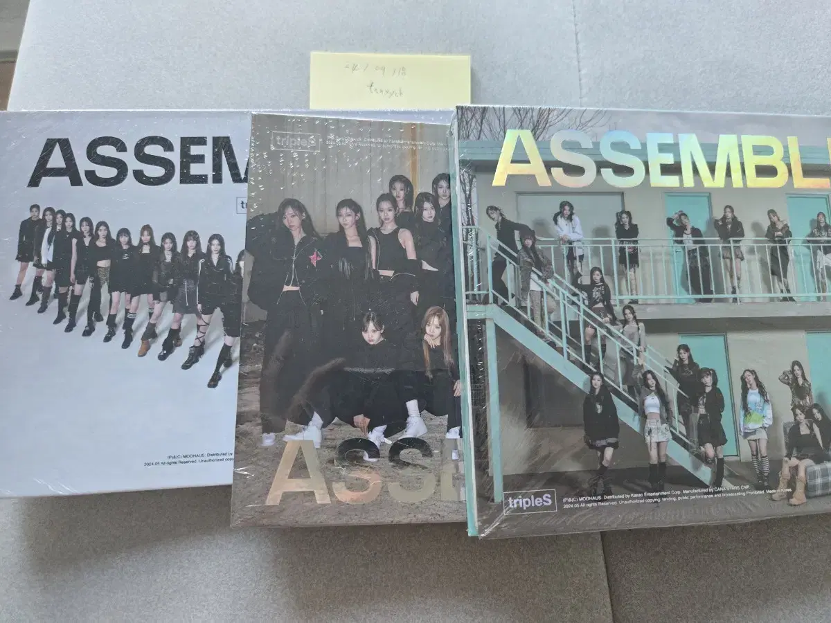 Assemble triples24 album sealed set