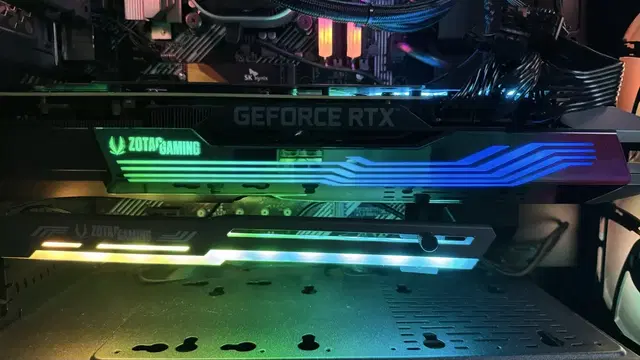 조텍 RTX 3080TI 12GB 검은 호랑이 한정판 판매